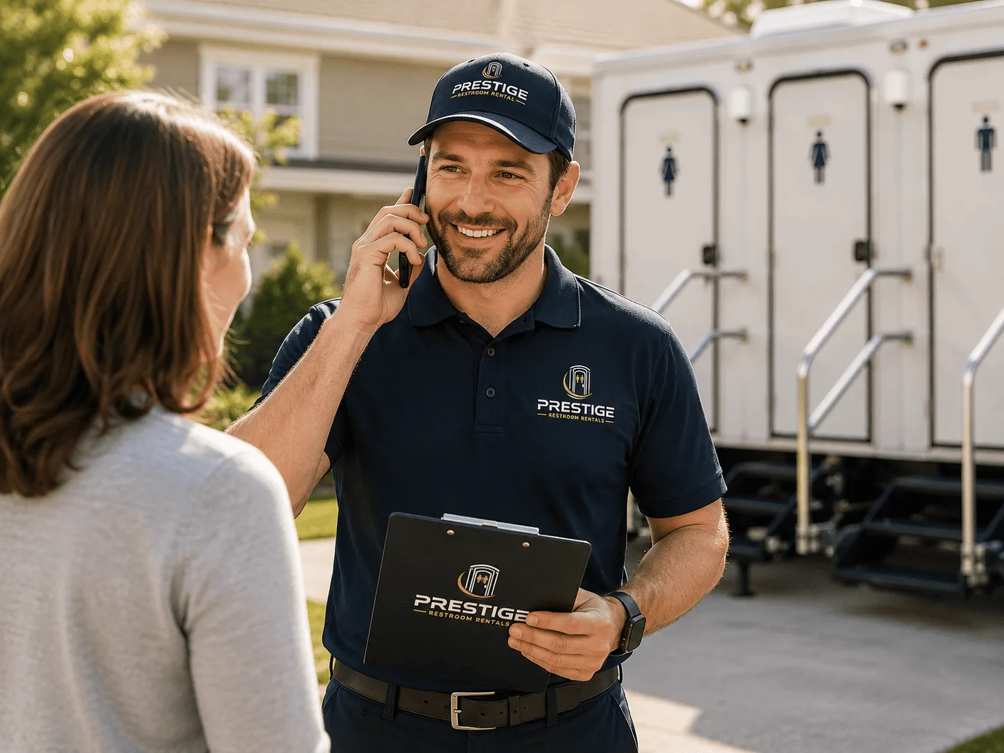 Luxury Portable Restrooms FAQs in Broadway, OH